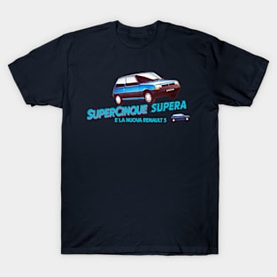 RENAULT SUPERCINQ HATCH - adver T-Shirt